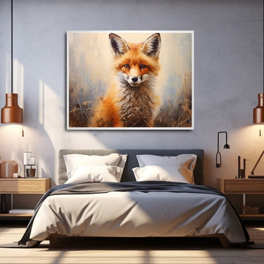Fox Portrait Painting